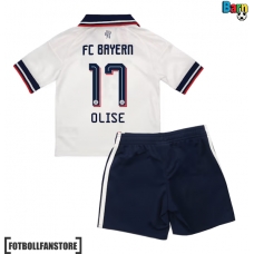 Bayern Munich Michael Olise #17 Barnkläder Borta matchtröja till baby 2026-27 Kortärmad (+ Korta byxor) Billigt